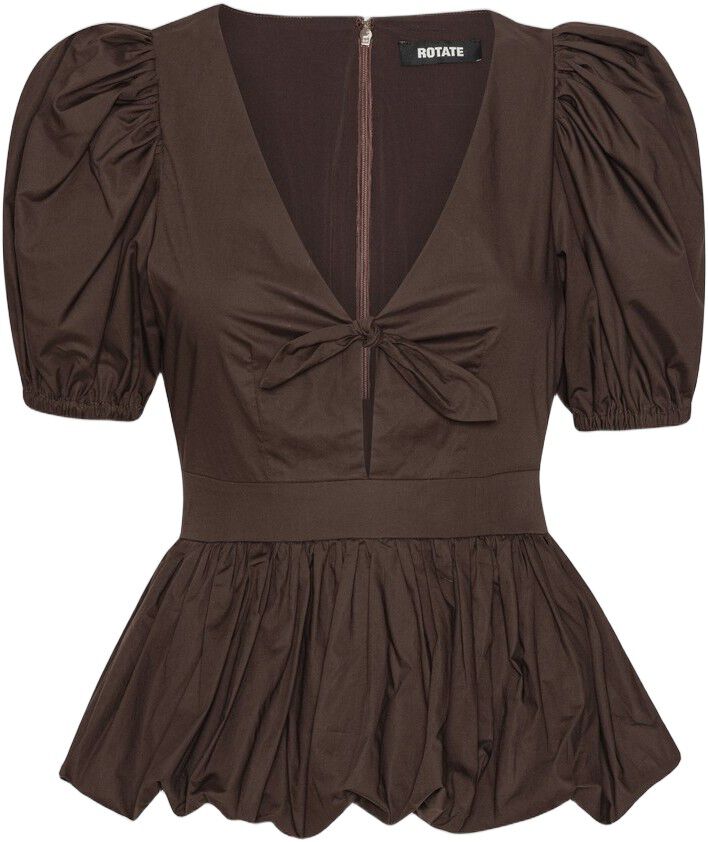 PUFF SLEEVE BUBBLE TOP