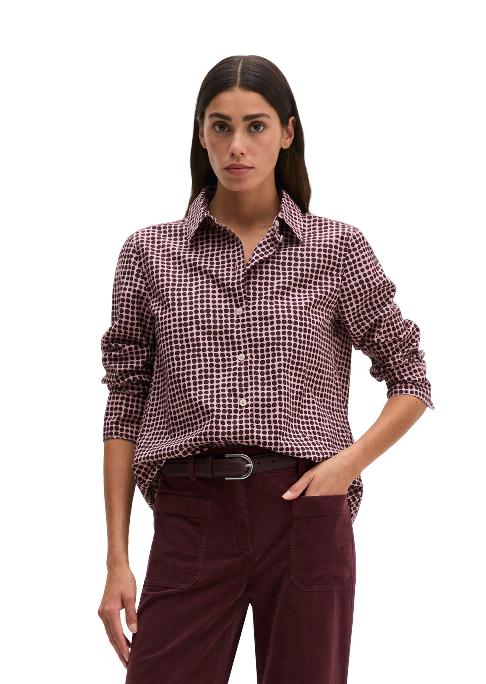 Woven Blouses Longsleeve