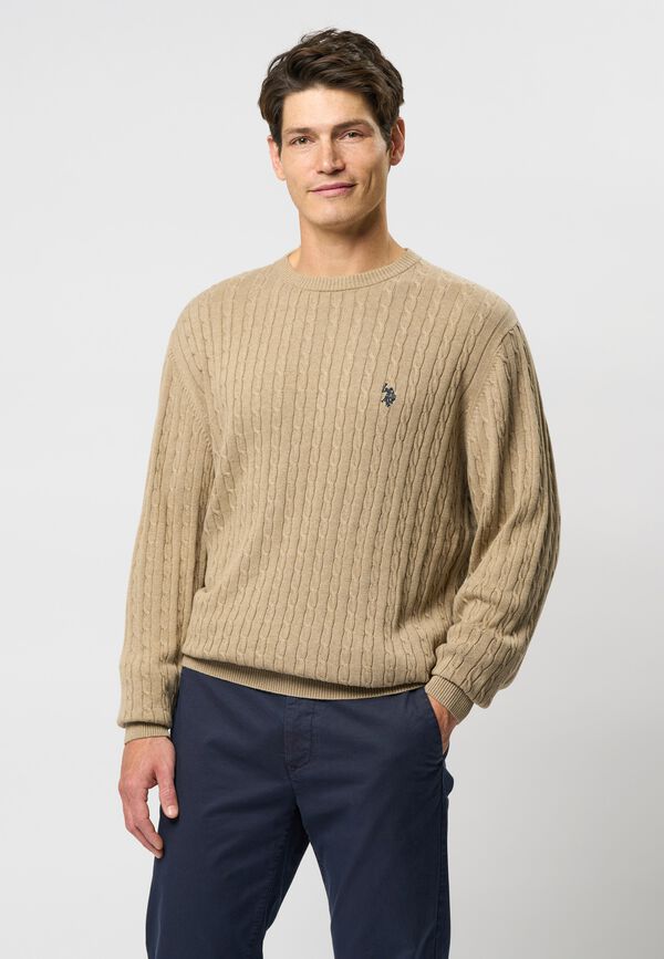 Mads Reg Cot Uspa M Knit