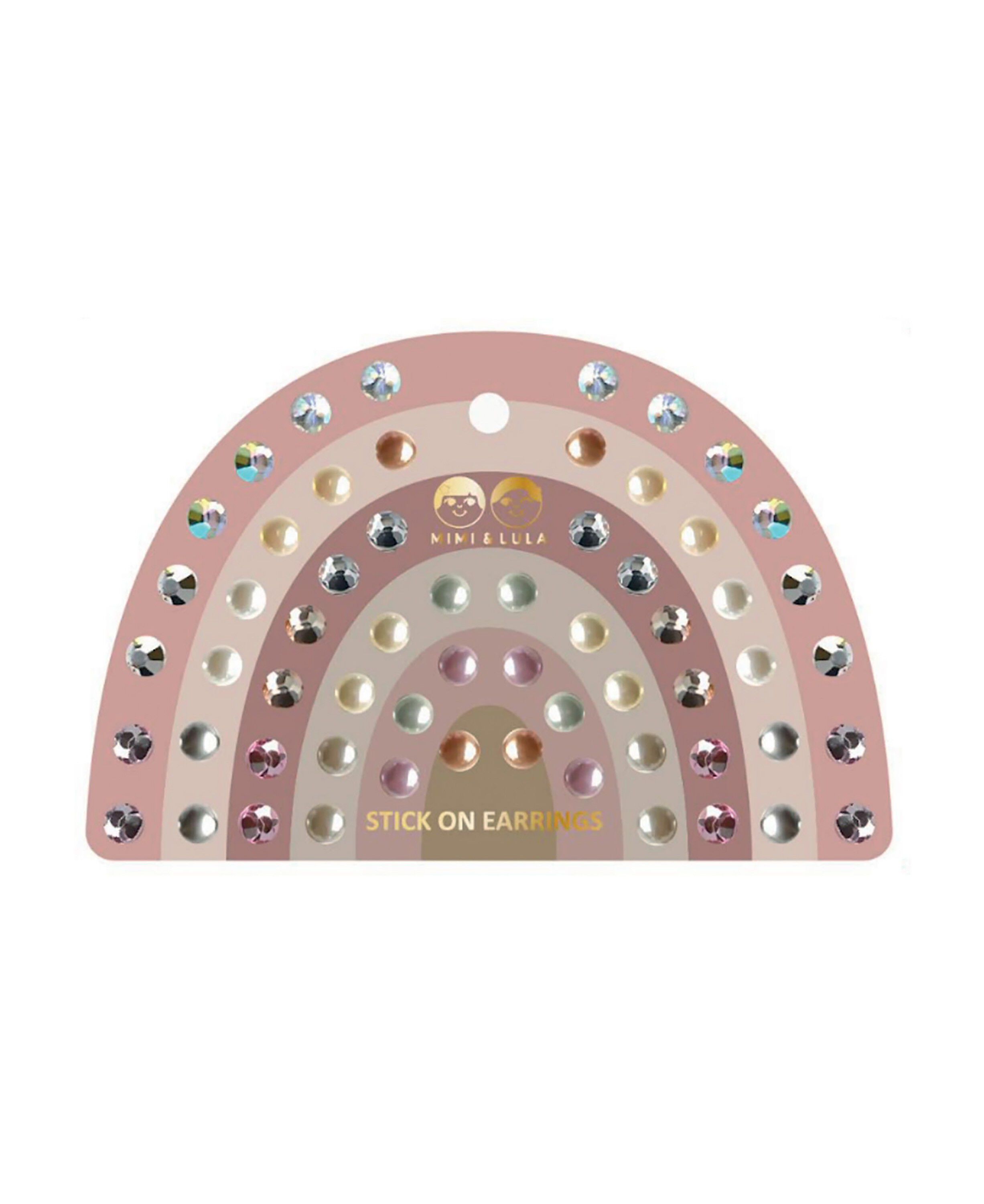 Mimi & Lula - &Oslash;restickers 30 par - Pink Gem Earrings