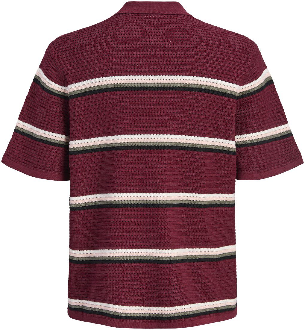 JORMAINE KNIT STRIPE POLO SN