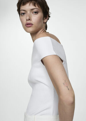 Off-shoulder top