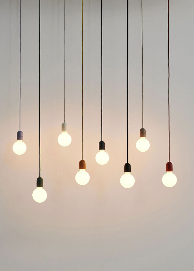 Common Pendant Cord set-Soft black