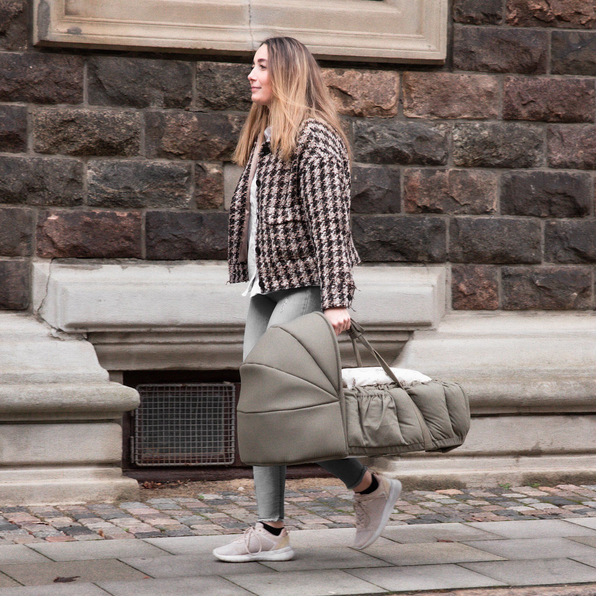 Kaleche til 3-i-1 Babynest, dark olive