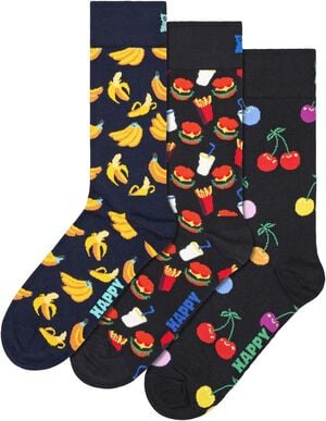 3-Pack Classic Banana Socks