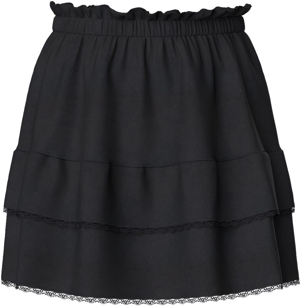 PCALBA MW SHORT SKIRT WVN NOOS BC