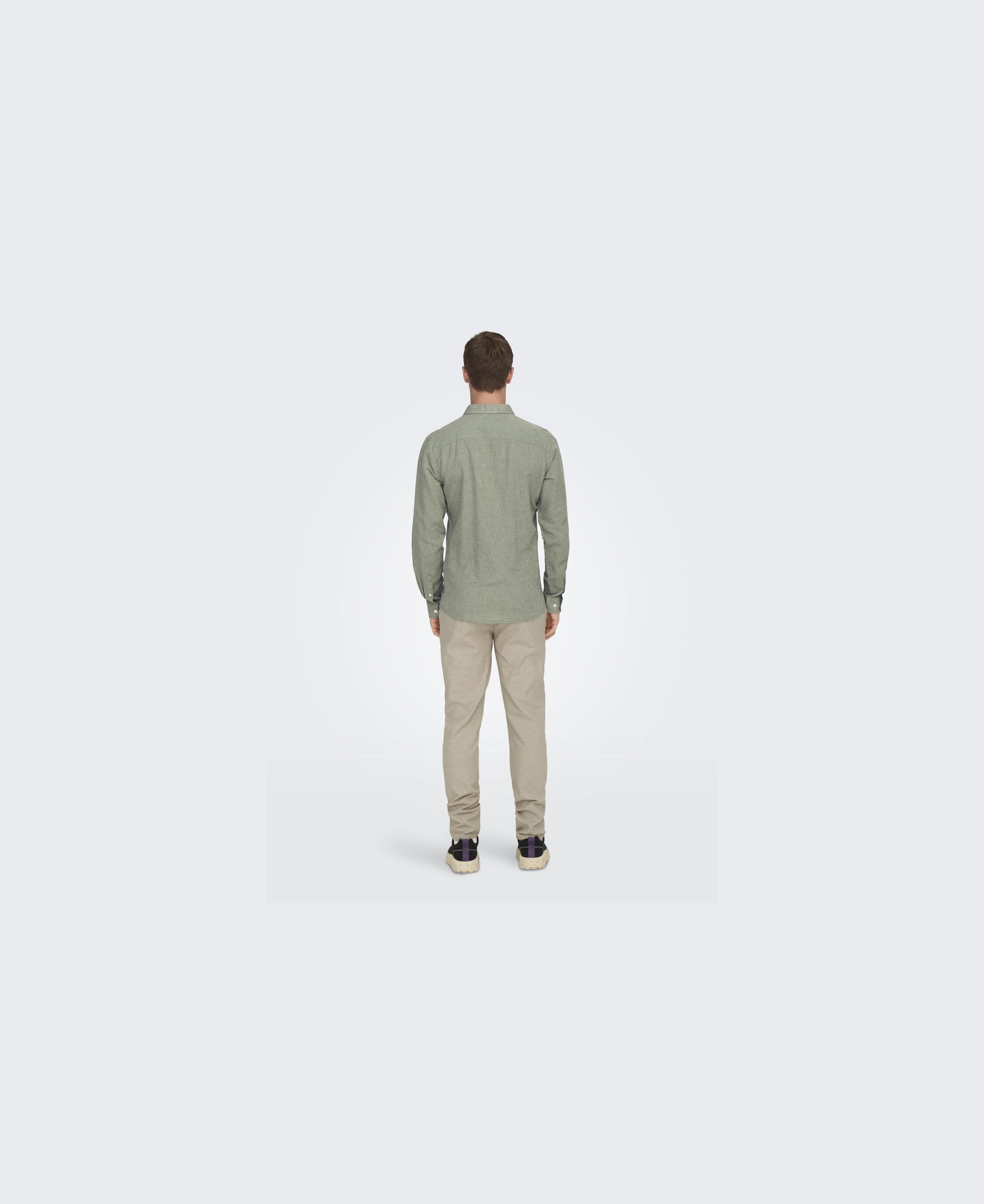 Onscaiden Life Ls Solid Linen Blend Noos