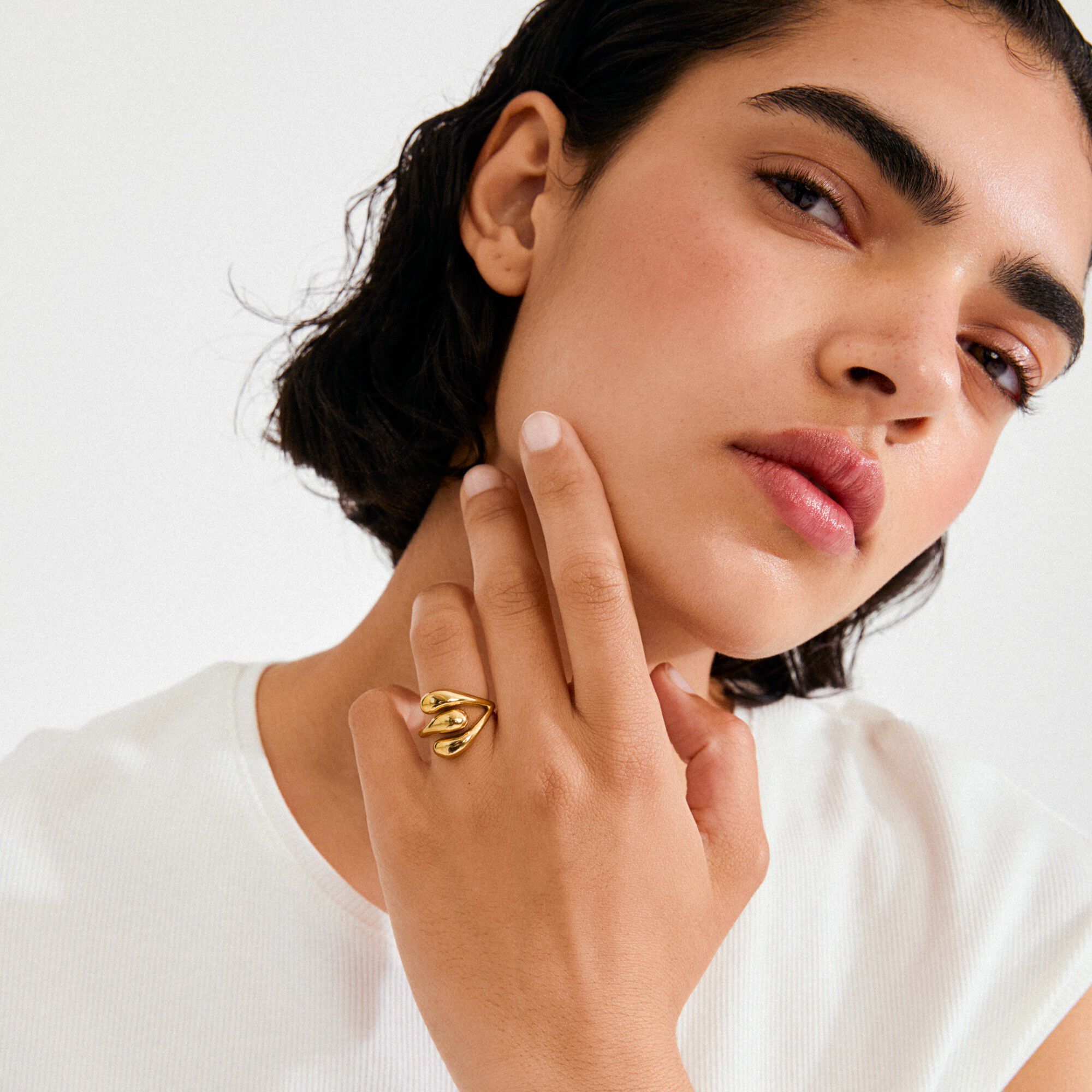 JENNINGS ring gold-plated