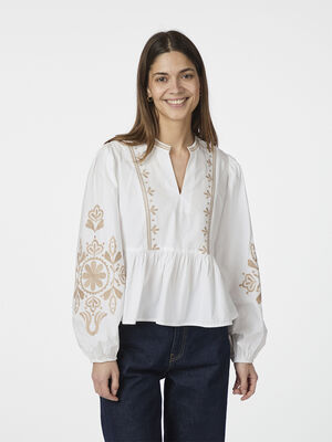 Ginia Emb Blouse
