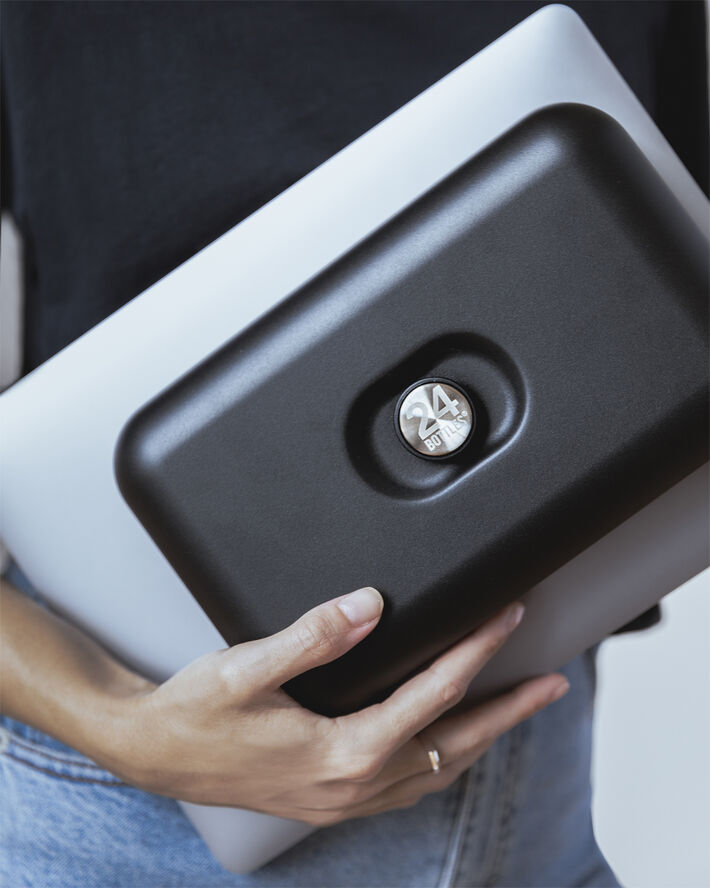 Lunchbox - Stone Finish - Tuxedo Black