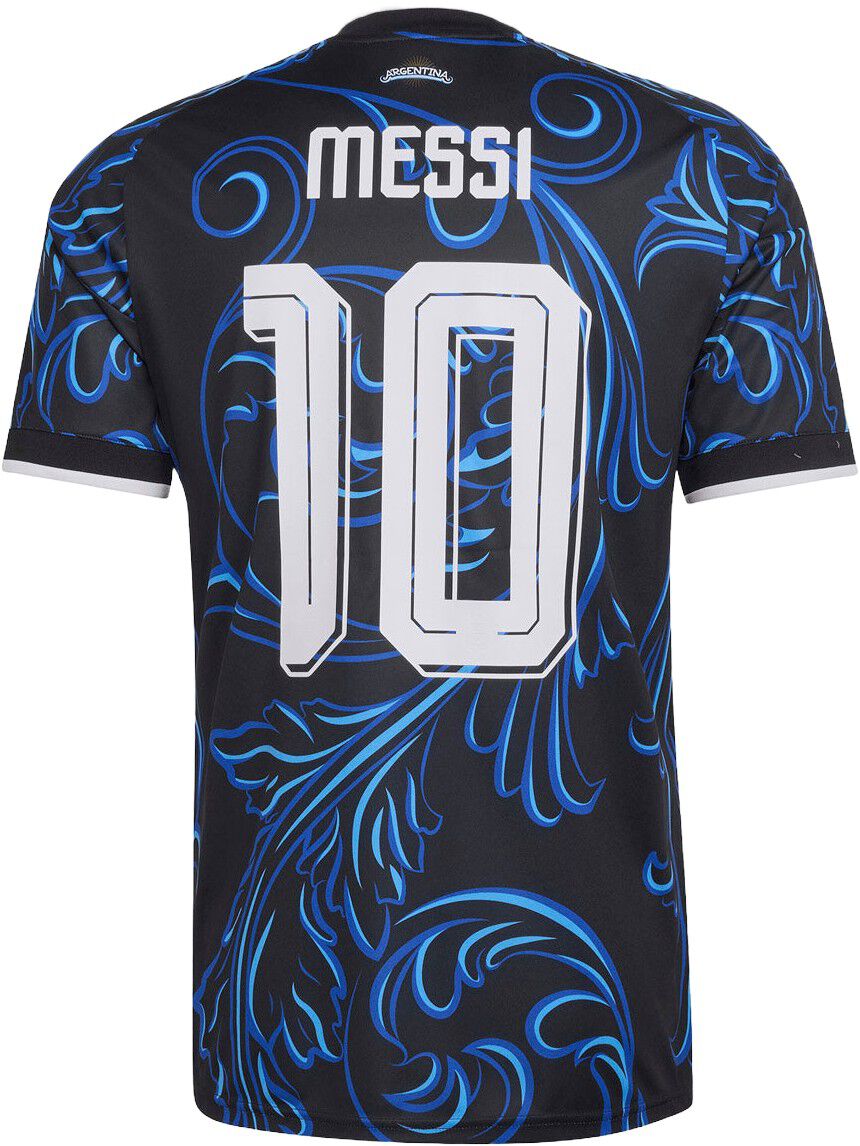 Argentina 26/27 Voksen Messi Tryk Udebanetr&oslash;je