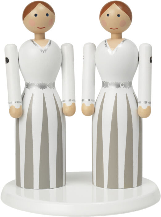 Platform til brudeparret hvid