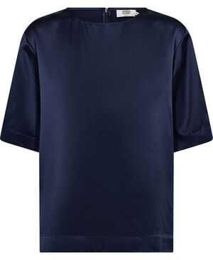 Gia 2 Kortærmede bluse - 100% silke