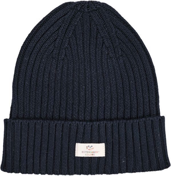 COTTON KNITTED CLASSIC BEANIE