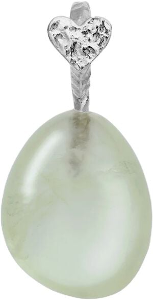 Prehnite Earth Pendant