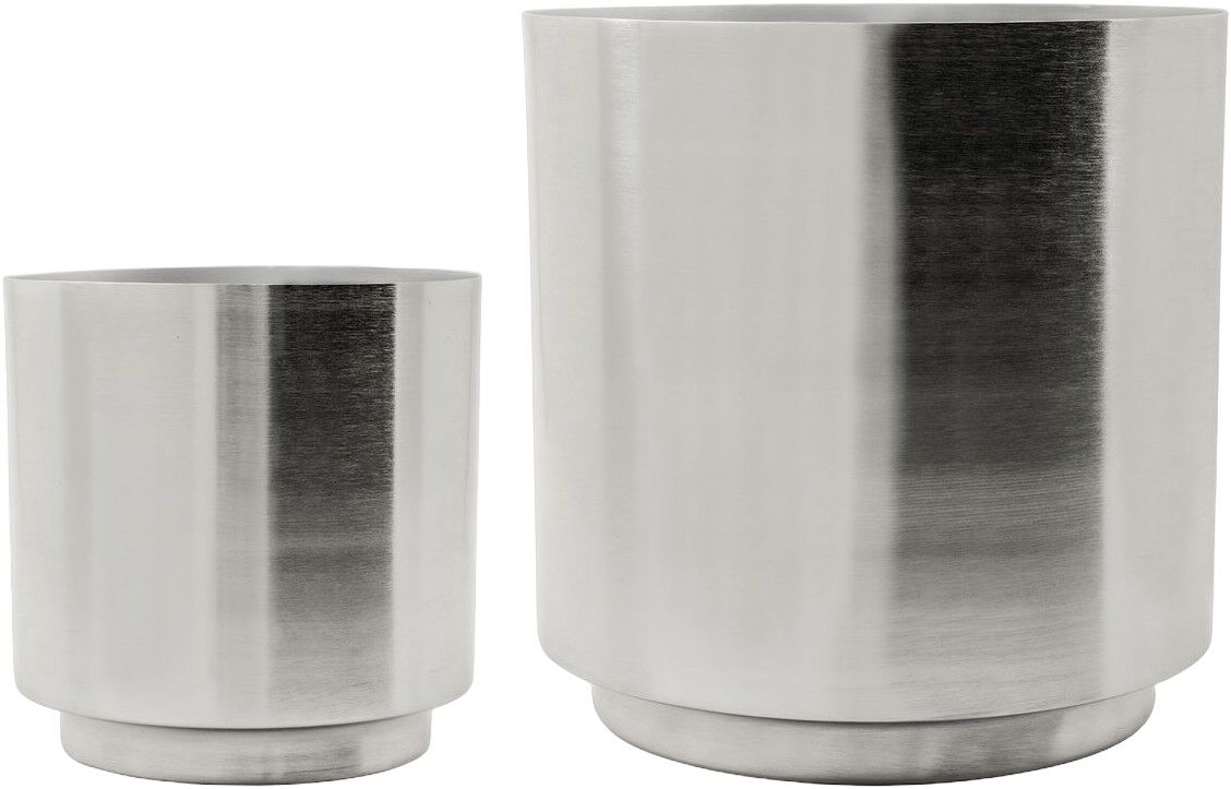 Planter, HDBailey, Silver finish