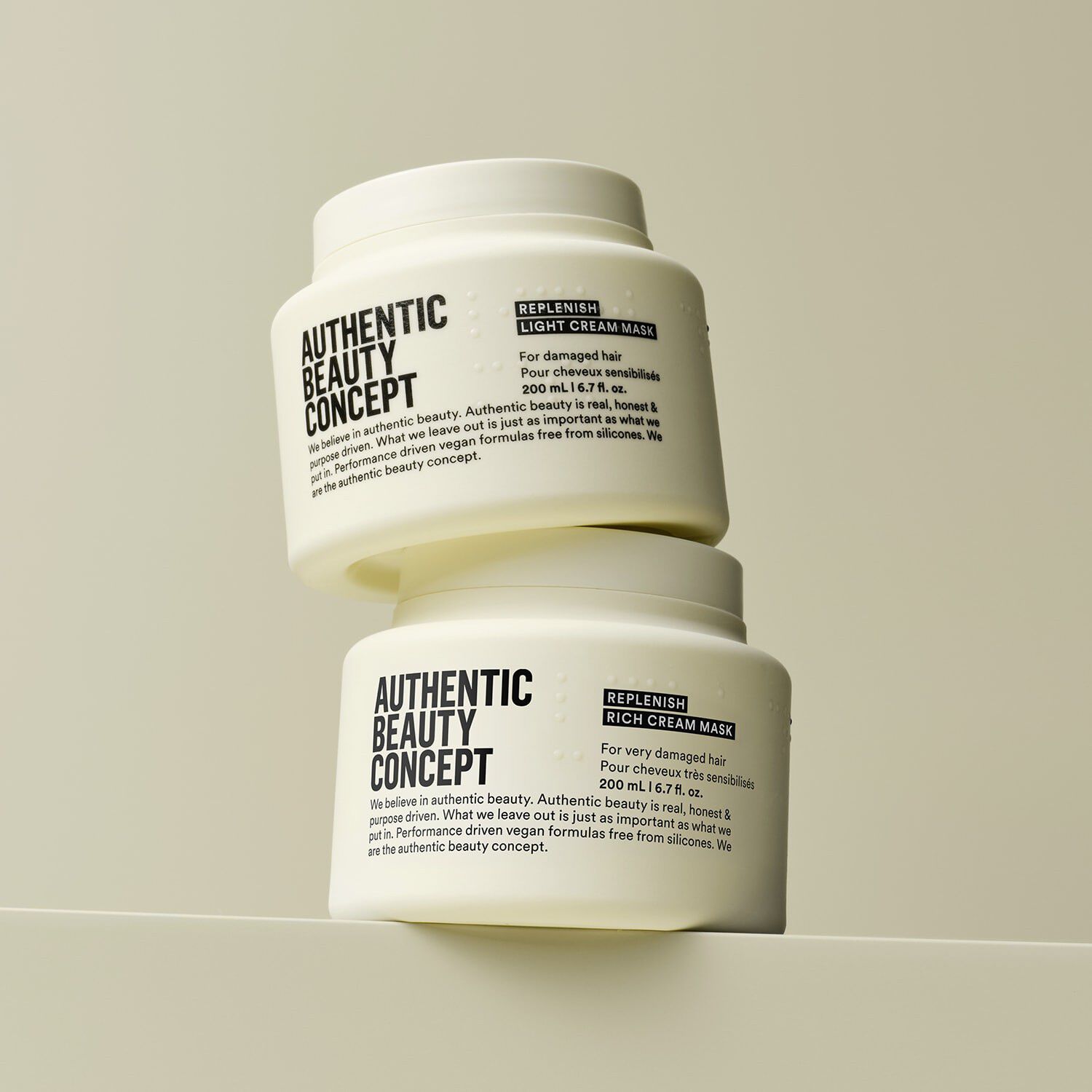 Replenish Rich Cream Mask - Reparerende maske til tykt, kruset h&aring;r
