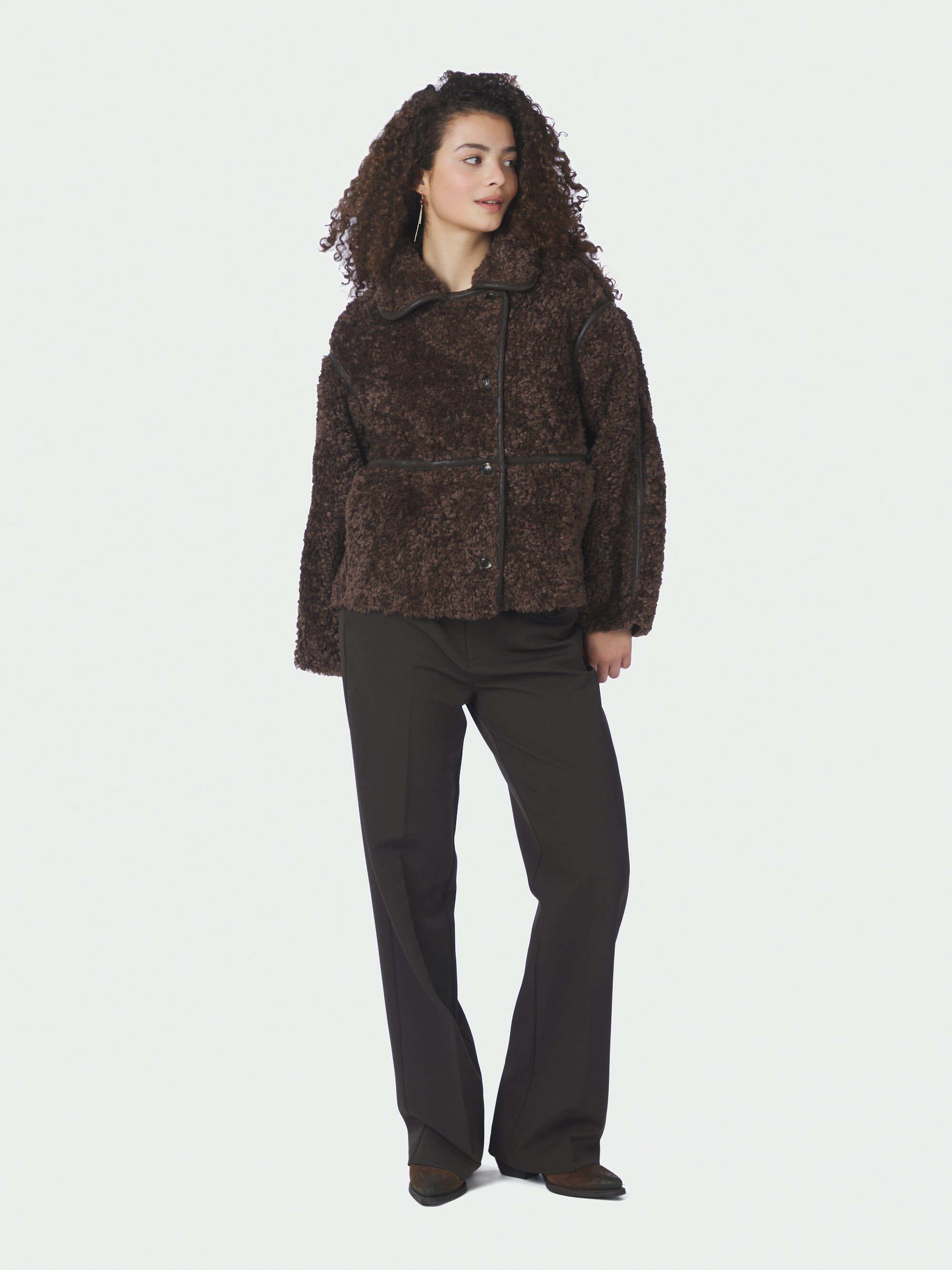 Castor Faux Fur Jacket