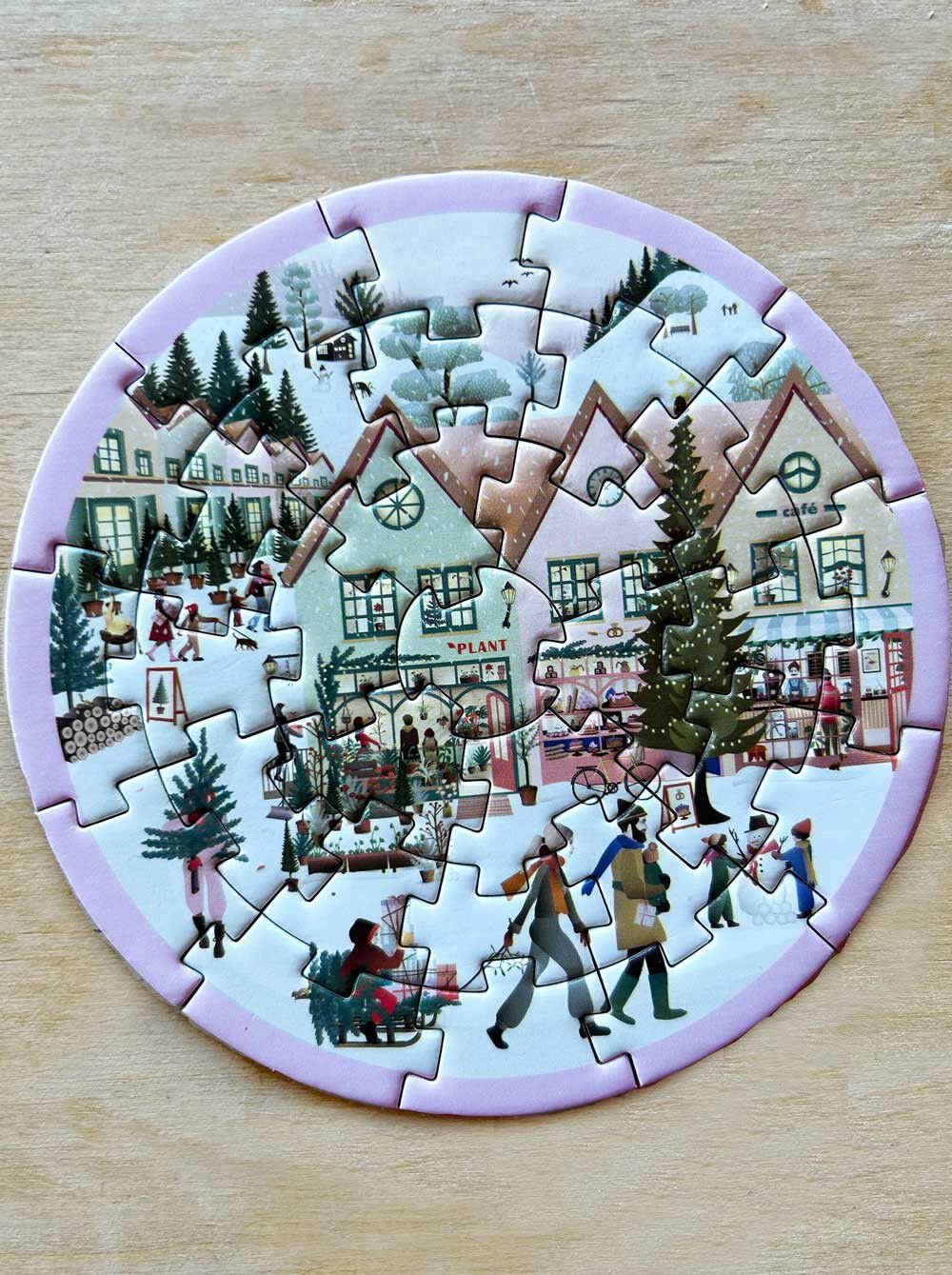 WHITE CHRISTMAS - minipuslespil