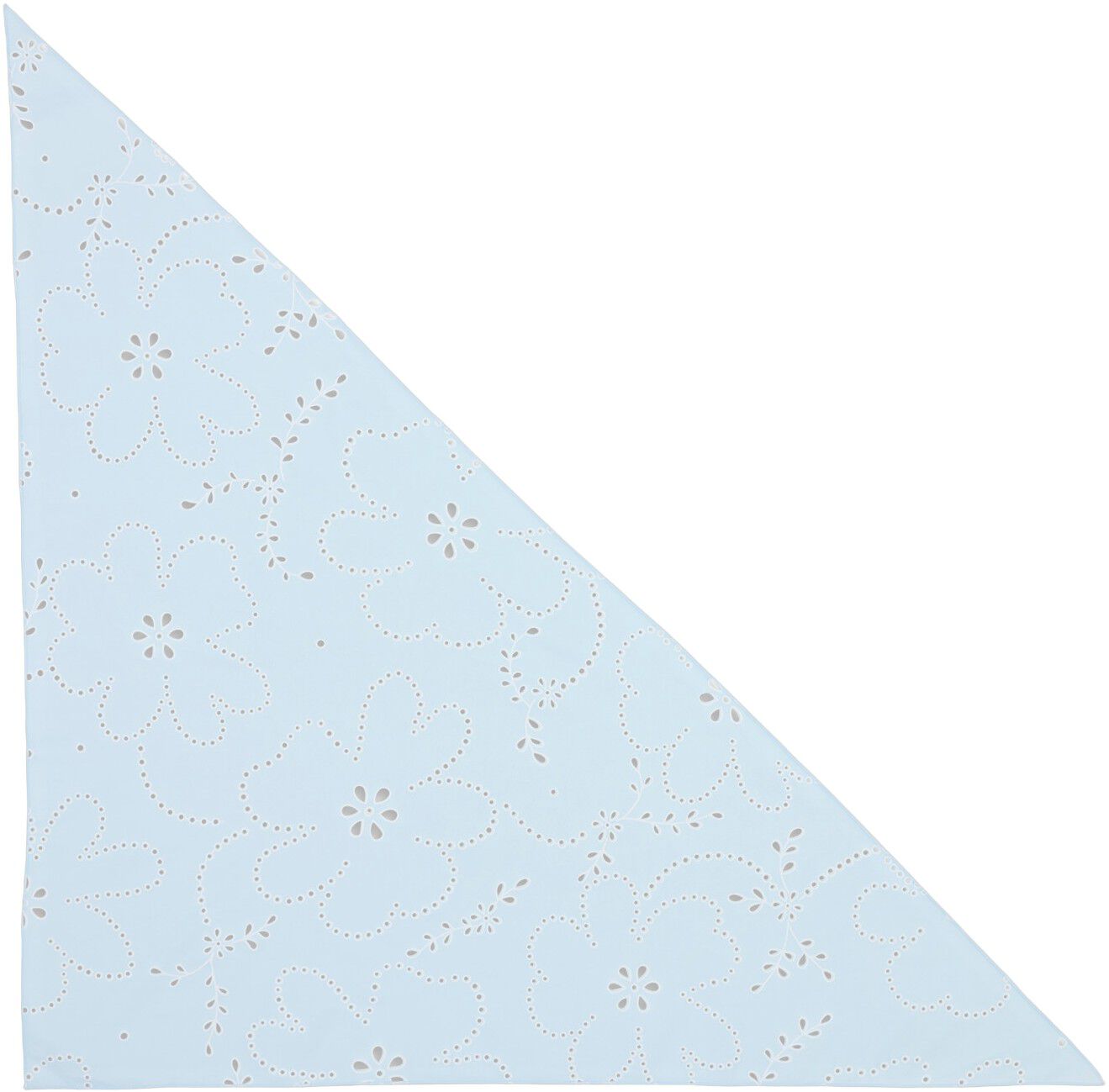 Floral Broderie Bandana Scarf