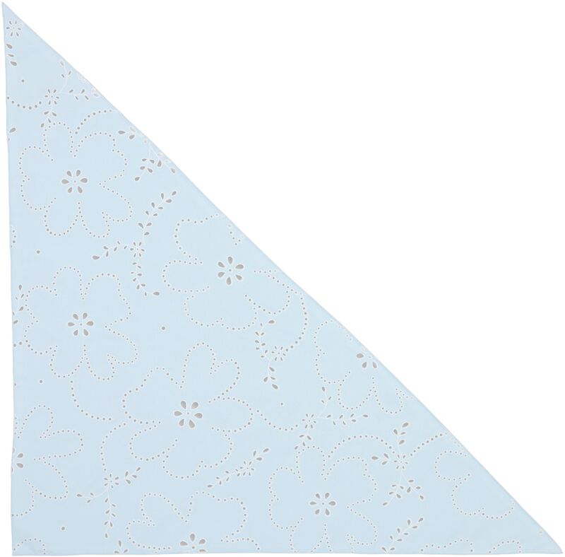 Floral Broderie Bandana Scarf