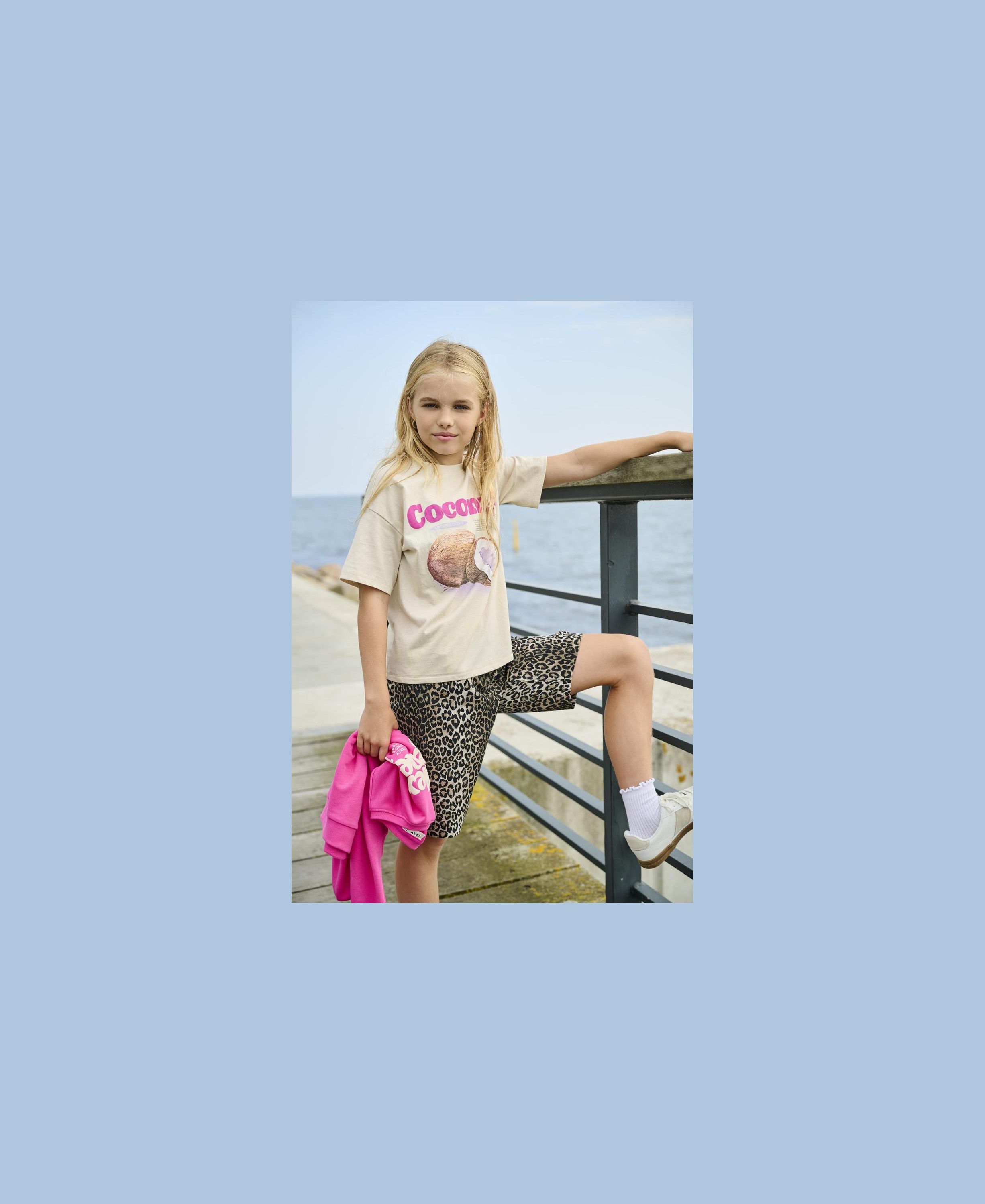 KOGSANDRA PRINTED SHORTS PNT