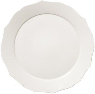 DINNER PLATE 01 WHITE SILHOUETTE