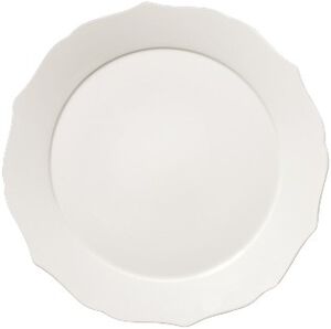 DINNER PLATE 01 WHITE SILHOUETTE