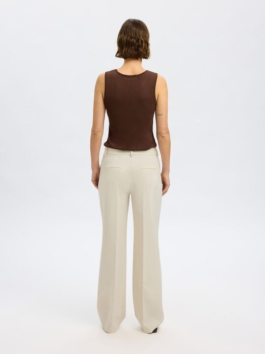 SLFRITA MW WIDE PANT PD NOOS