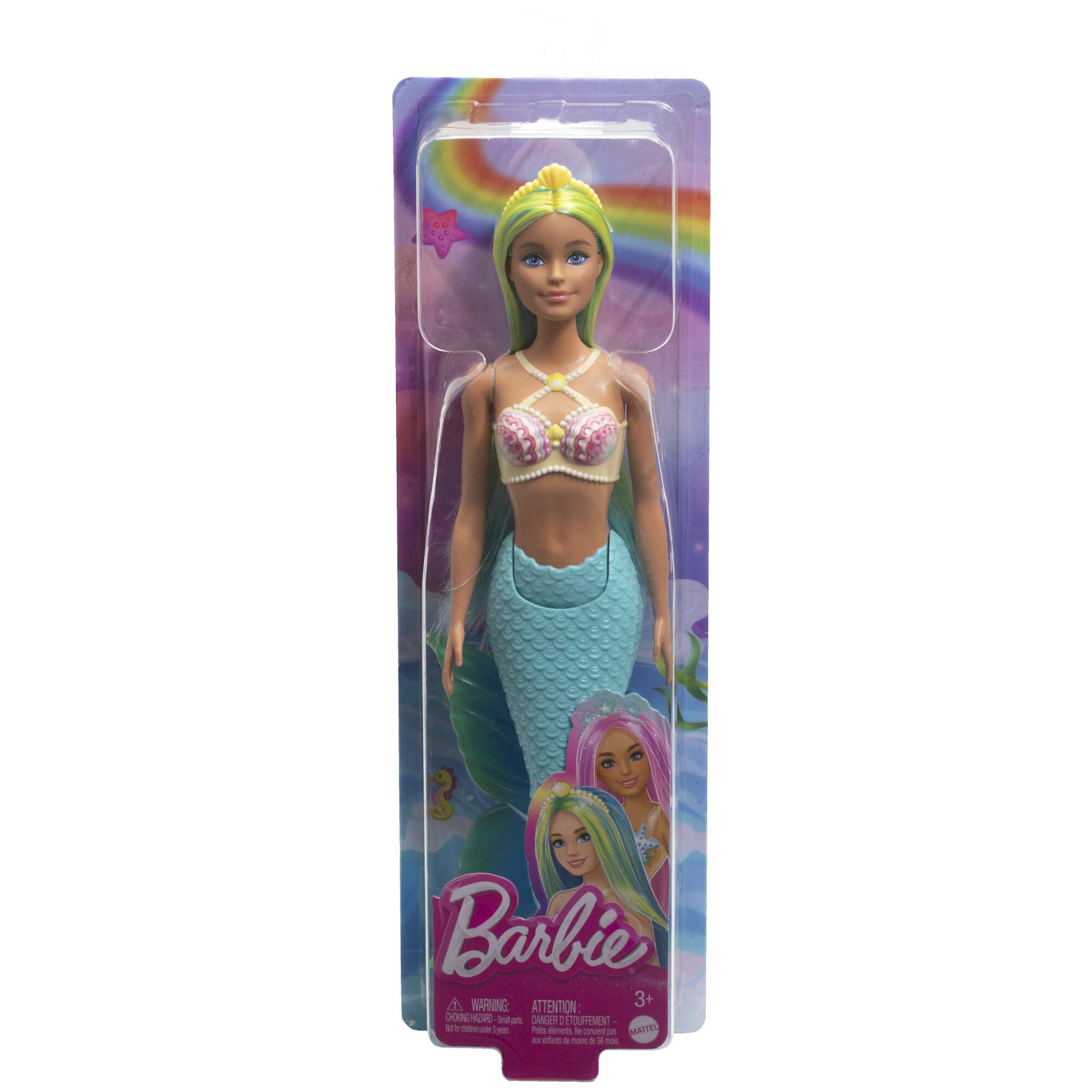Barbie Mermaid Bl&aring;/Gr&oslash;n