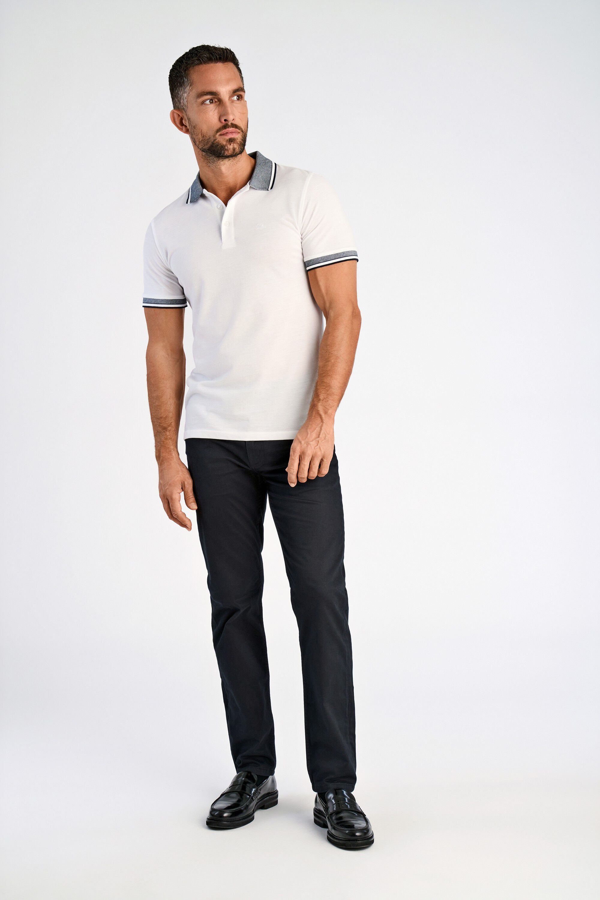 Organic cotton polo S/S