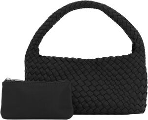 Woven Scuba Mini Bag + Pouch