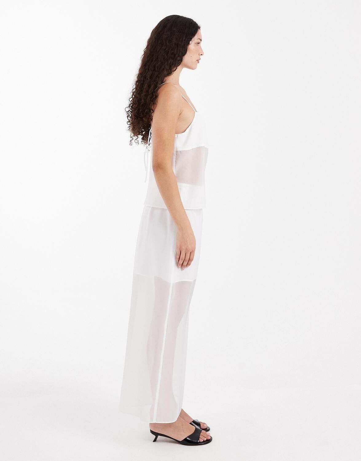 TSHELENA SHEER MAXI SKIRT WVN