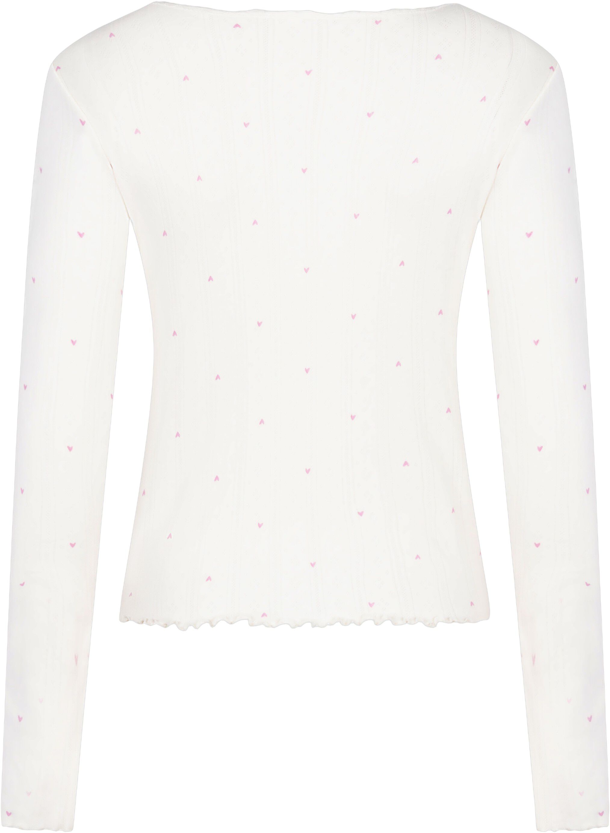 Pointelle Pyjama Top