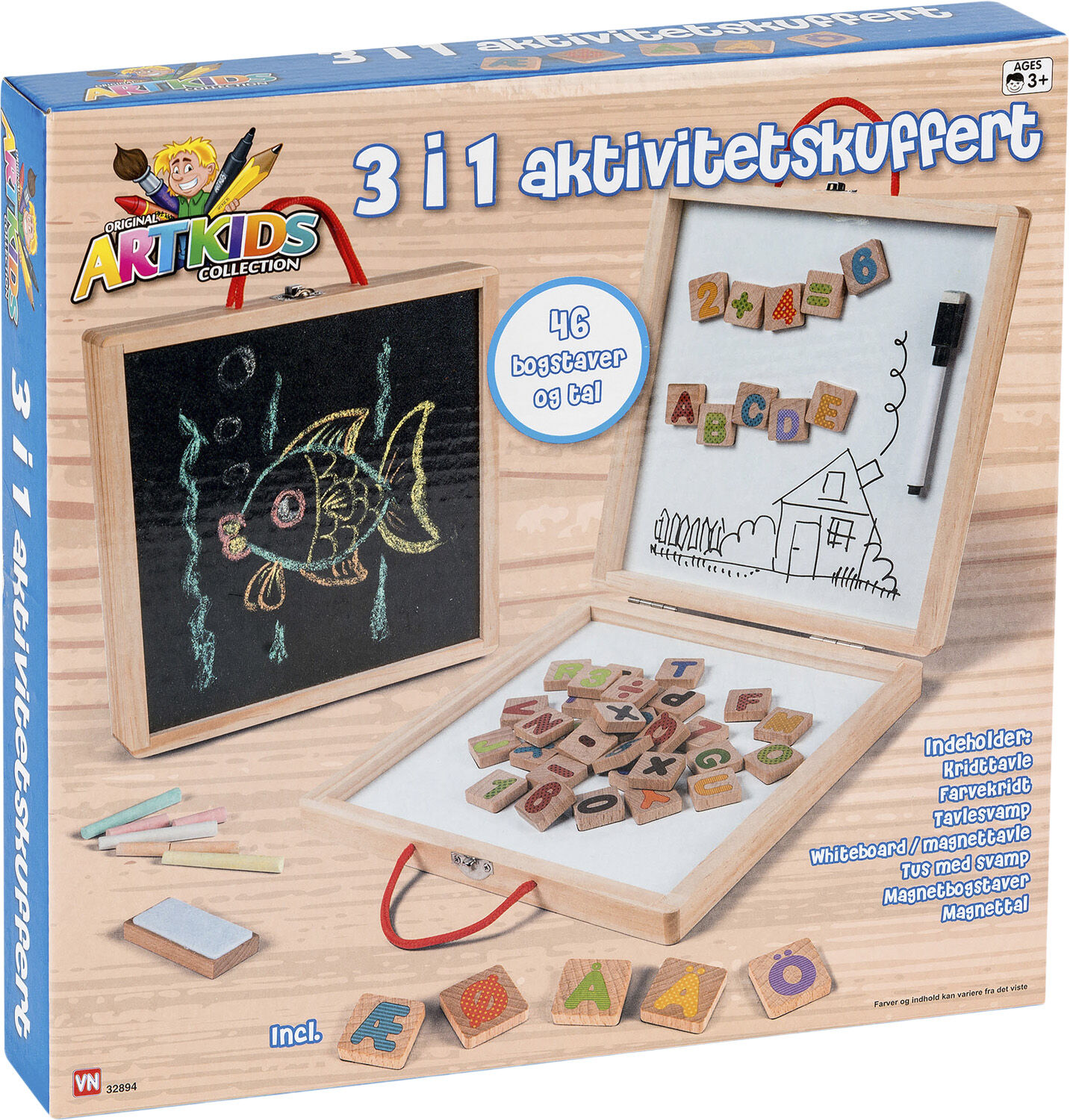 ARTKIDS 3i1 MAGNET TAVLE