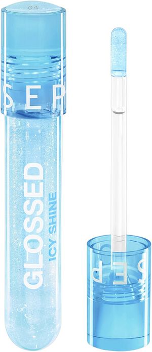 GLOSSED ICY SHINE - Skinnende lipgloss med v&aring;dt look