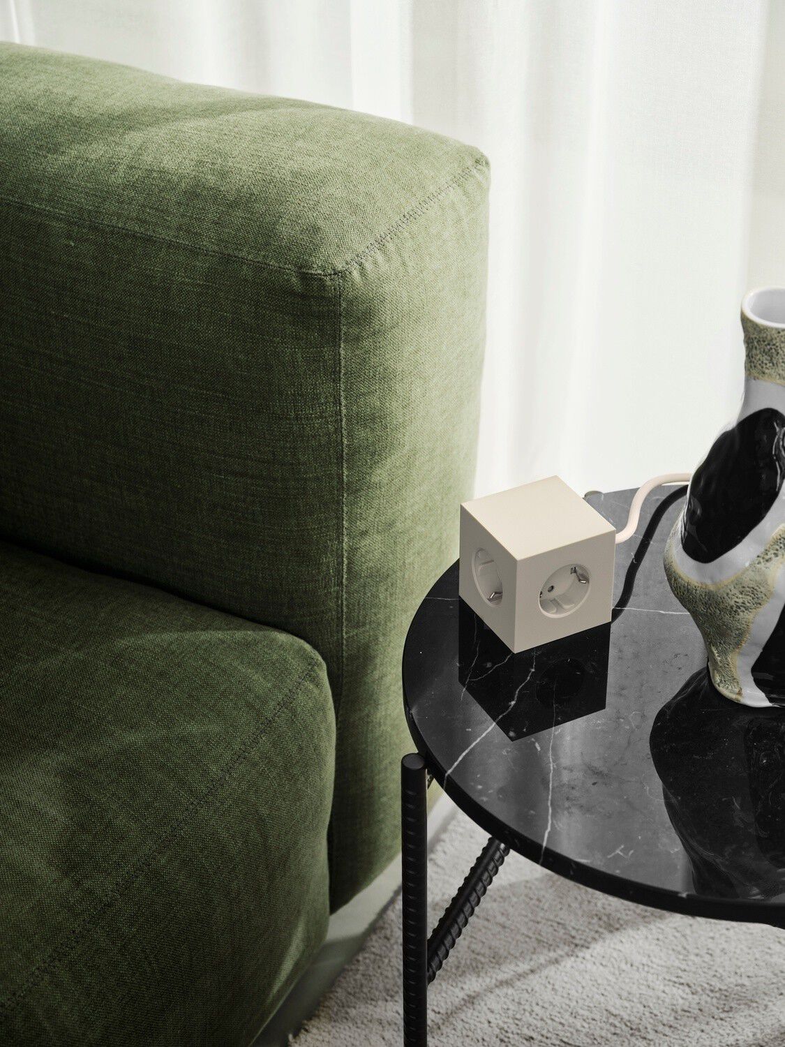 Square 1 - USB-C - 1,8m F EU - Nomad Sand