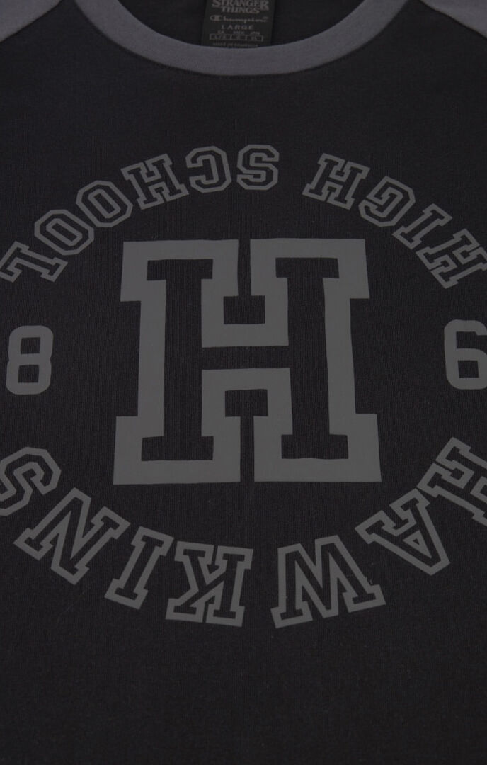 Champion X Stranger Things Hawkins Raglan T-shirt