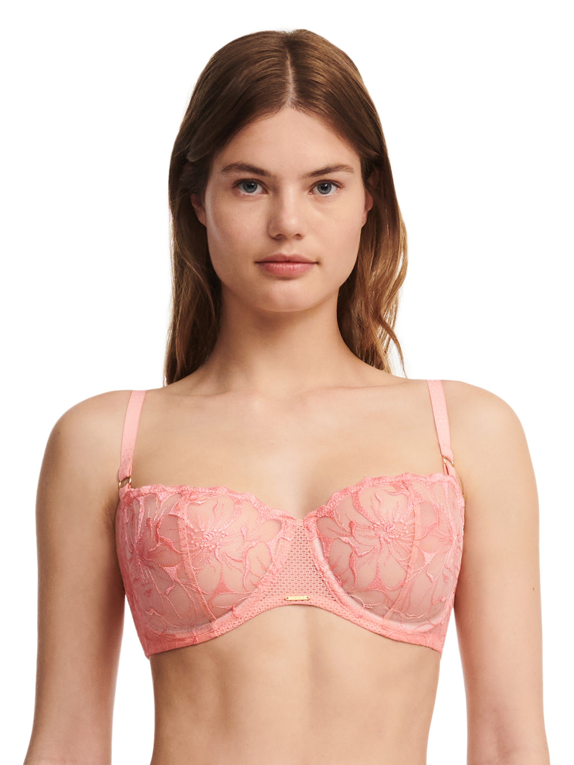 Fleurs Half-Cup Balcony Bra