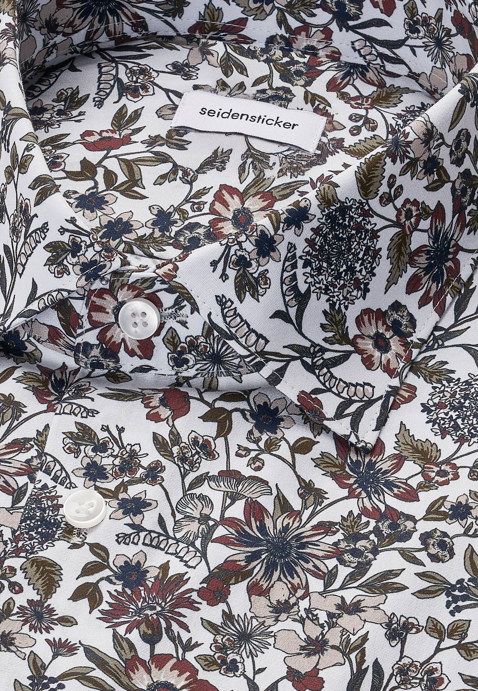 Business shirt Regular 1/1 Kent-Collar Print