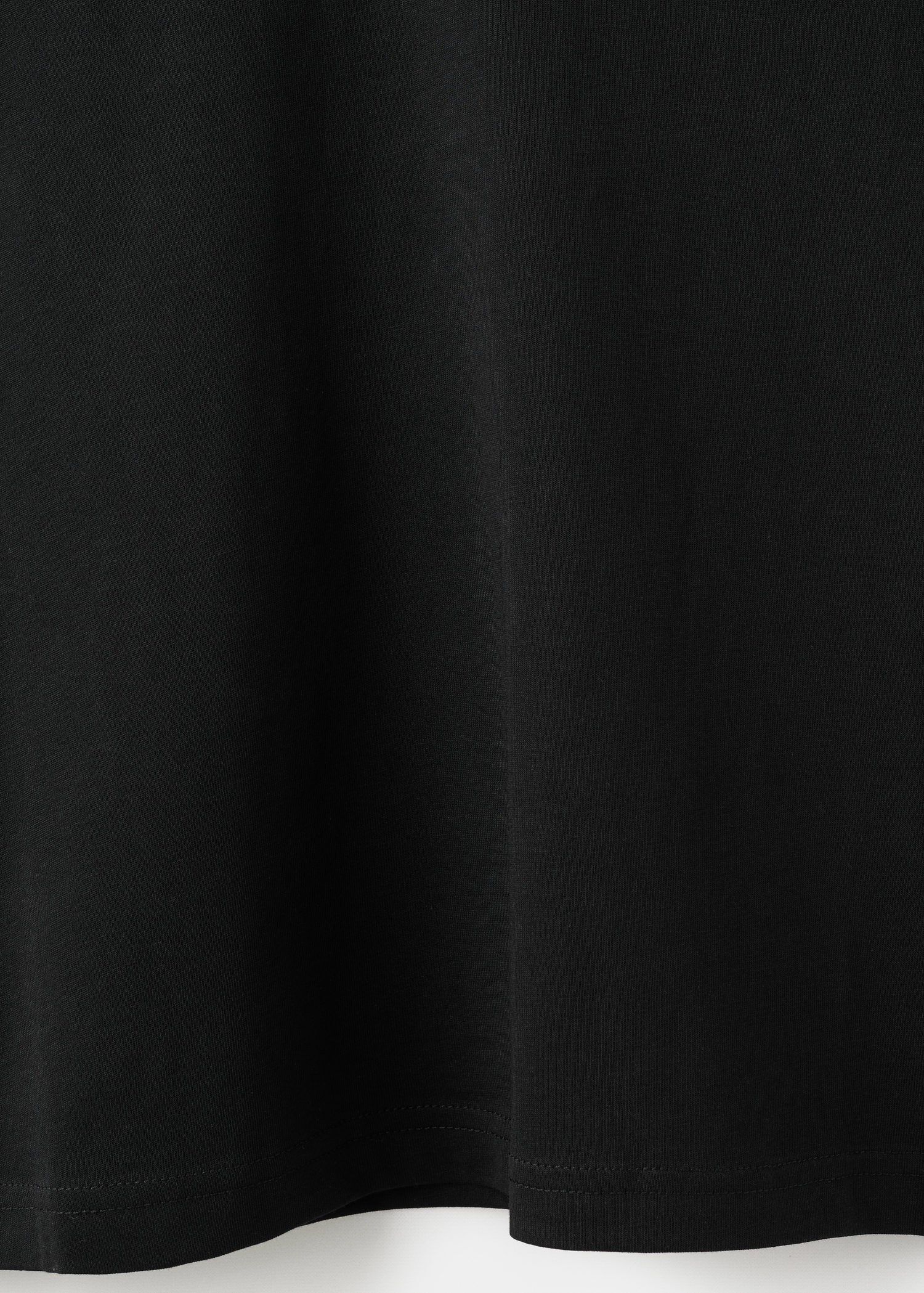 V-neck cotton T-shirt