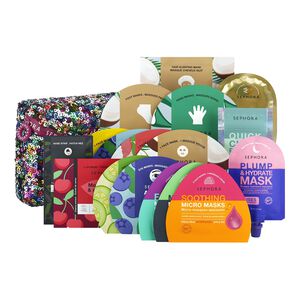 MASK MANIA - S&aelig;t med 20 masker til ansigt, &oslash;jne og krop