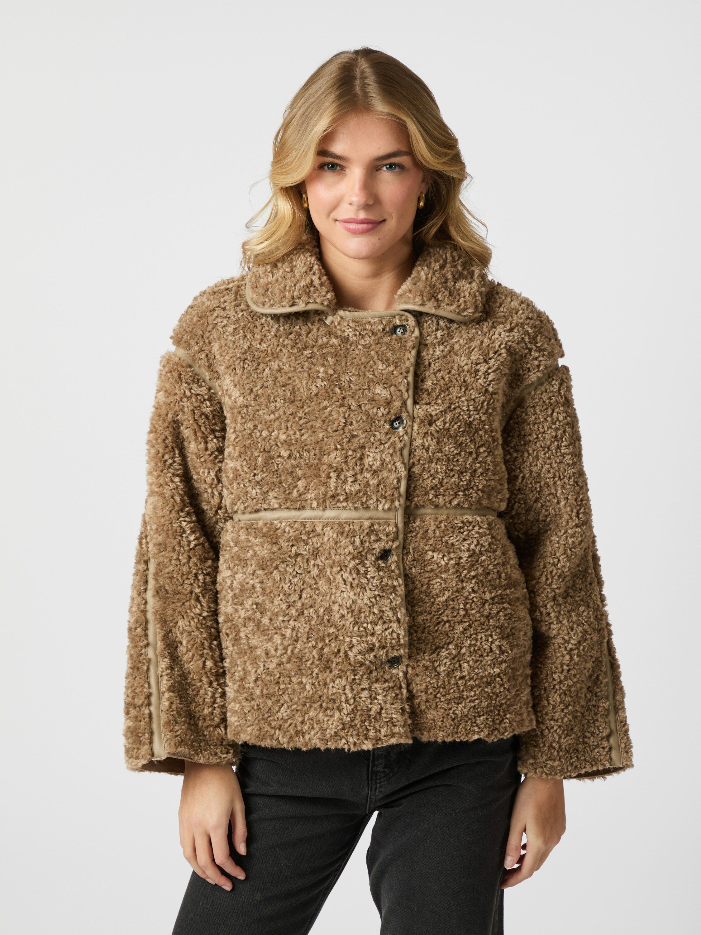 Castor Faux Fur Jacket