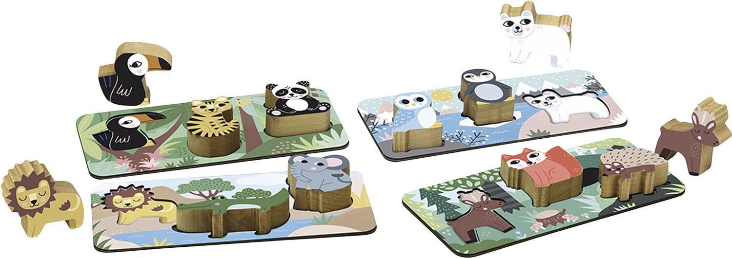 Vilac - 5-i-1 spil af Michelle Carlslund