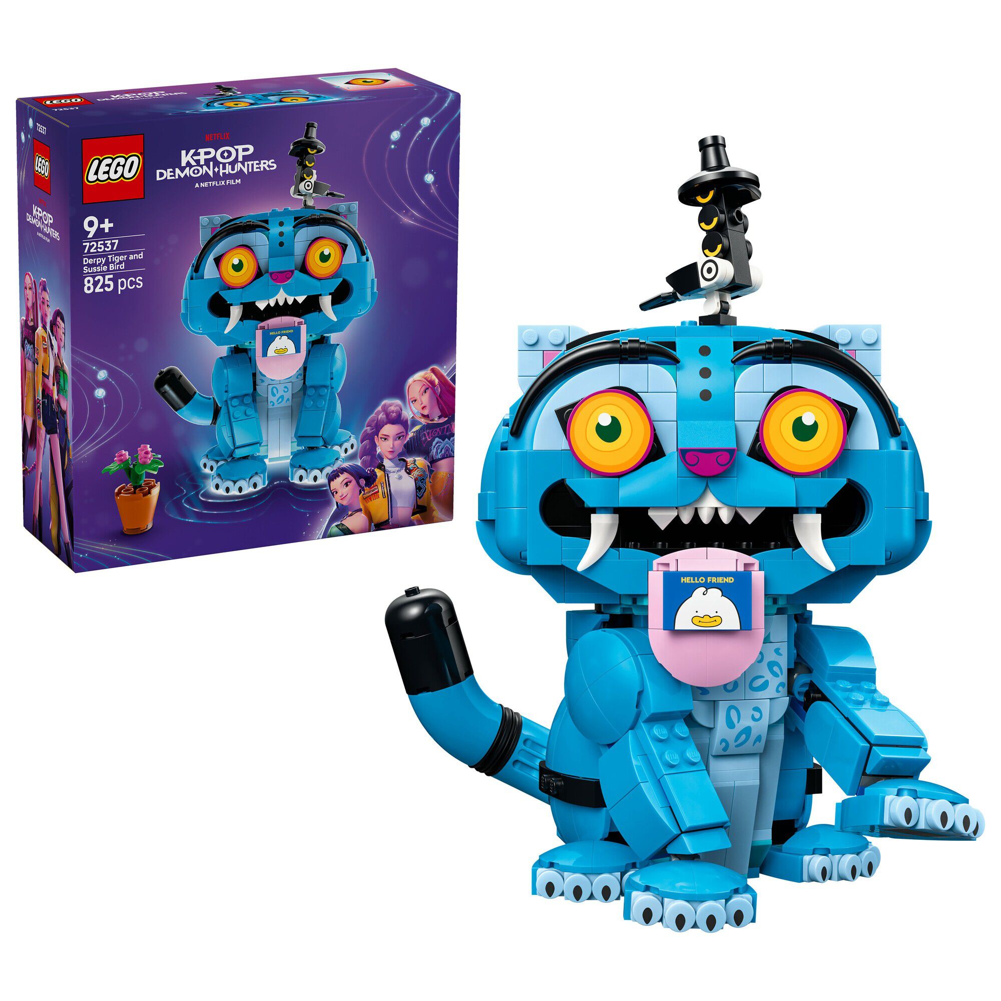 Tigeren Derpy og fuglen Sussie 72537