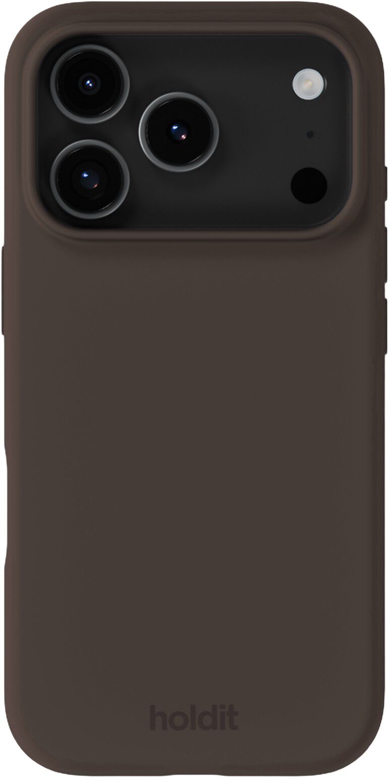 Silicone Case iPhone 17 Pro Max Chocolate