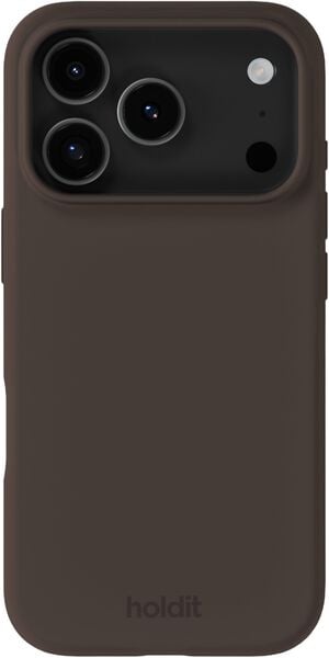 Silicone Case iPhone 17 Pro Max Chocolate