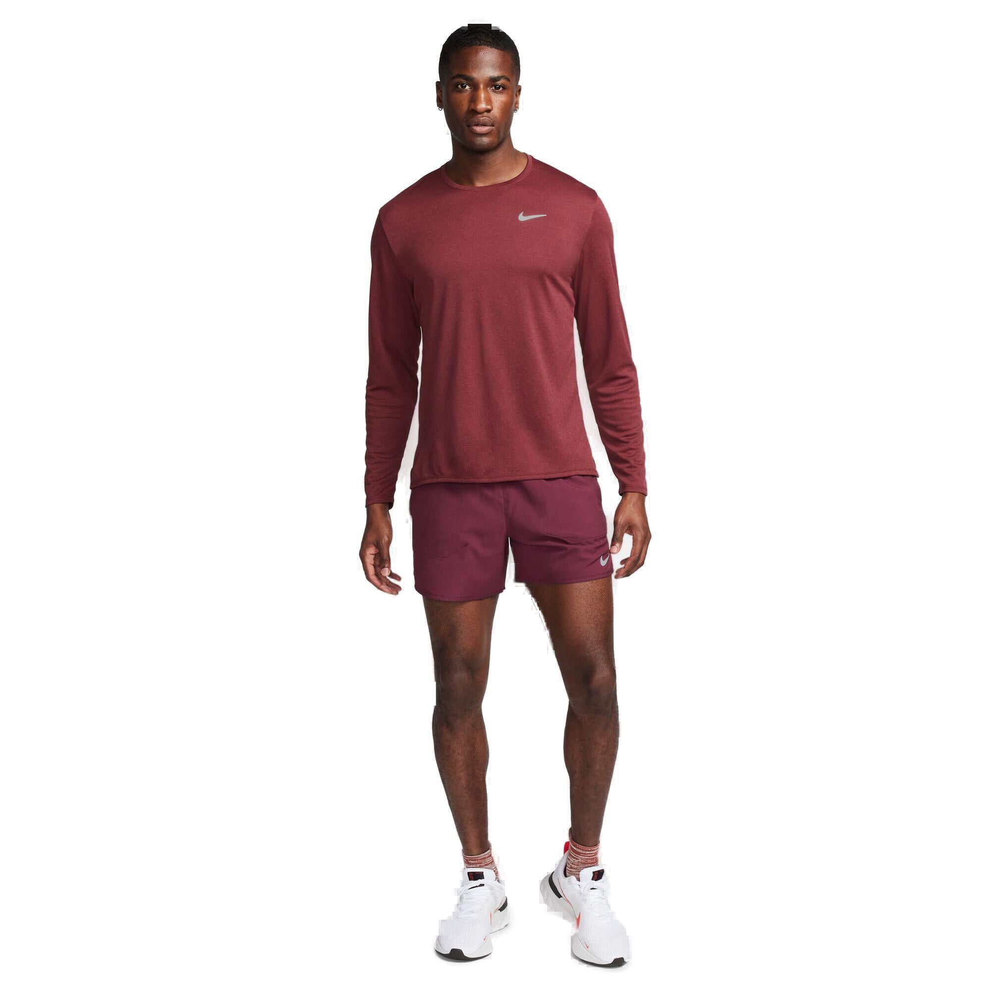 Miler Dri-Fit UX L&oslash;be T-shirt Lang&aelig;rmet