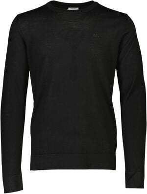 Merino strik med rund hals