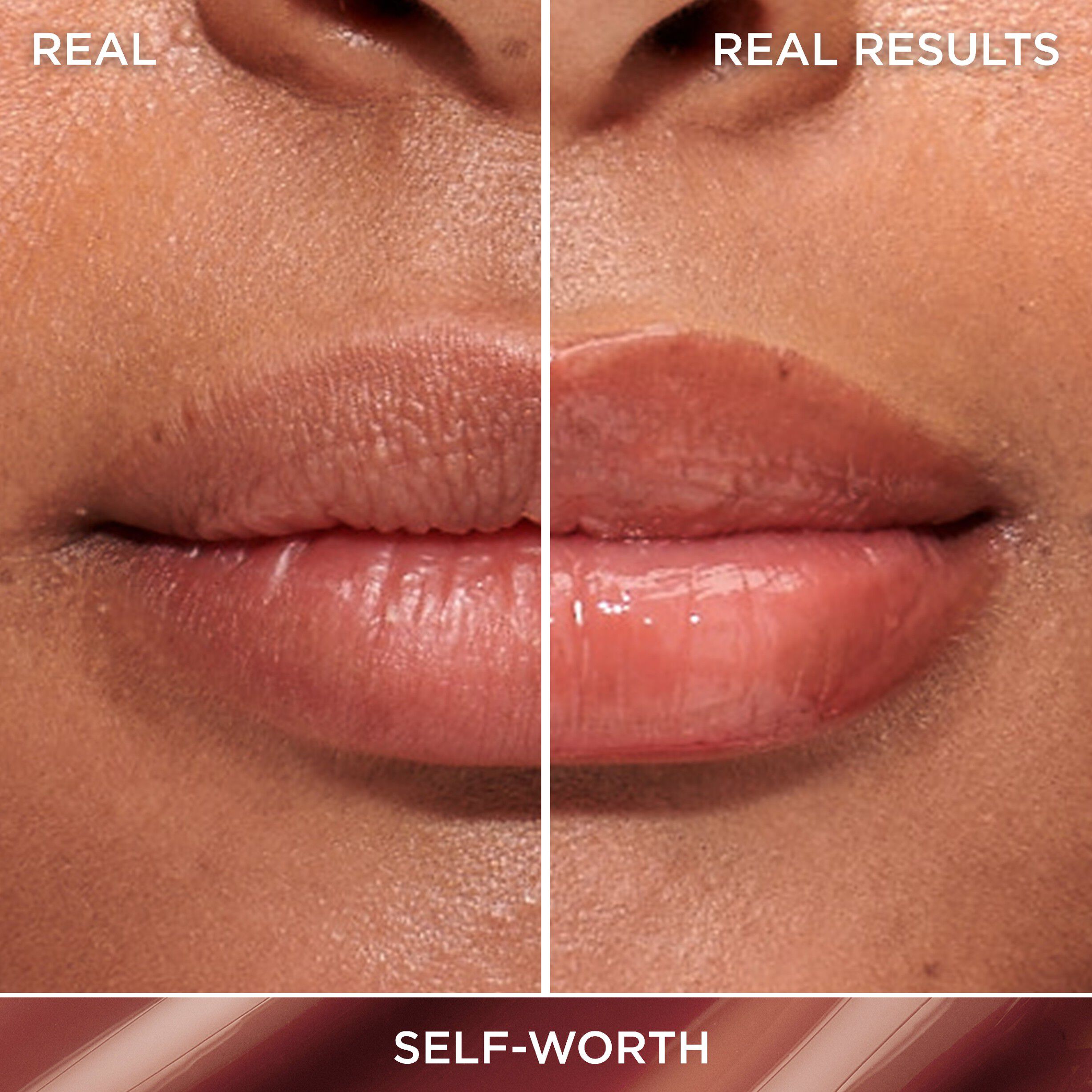 Confidence in a Serum Gloss Self-Worth